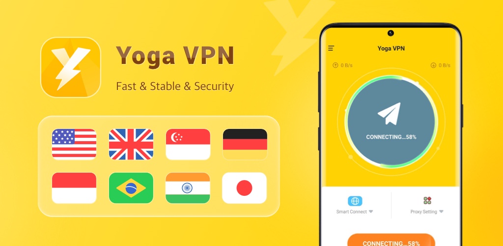 صورة العنوان: Yoga VPN المجاني