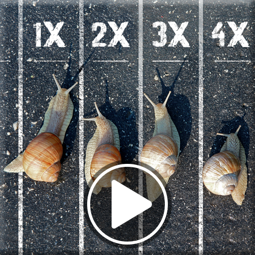 بطء حركة الكاميرا الفيديو