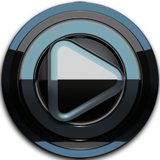 Poweramp skin Black Petrol