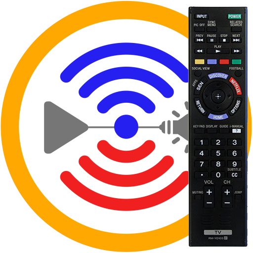 Remote for Sony TV & Sony Blu-Ray Players MyAV