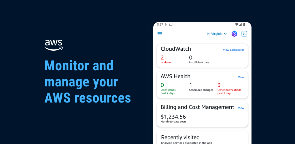 صورة AWS Console