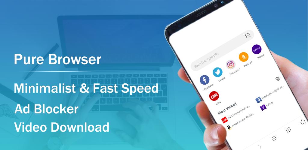 صورة Pure Web Browser-Ad Blocker
