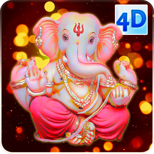4D Ganesh Murti Wallpaper