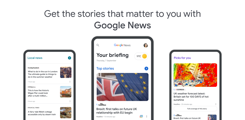 صورة أخبار Google