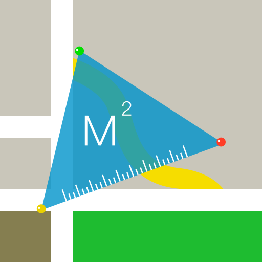 GPS Map Ruler-area measurement