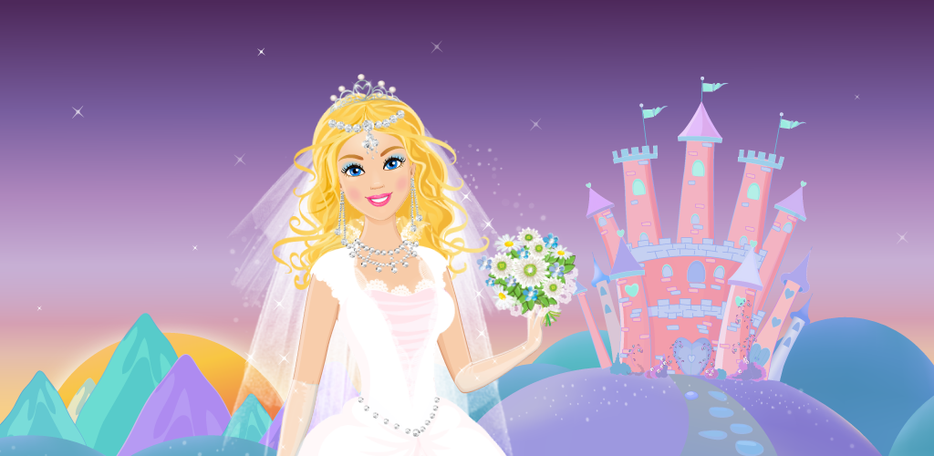 صورة لعبة تلبيس الأميرة للزفاف