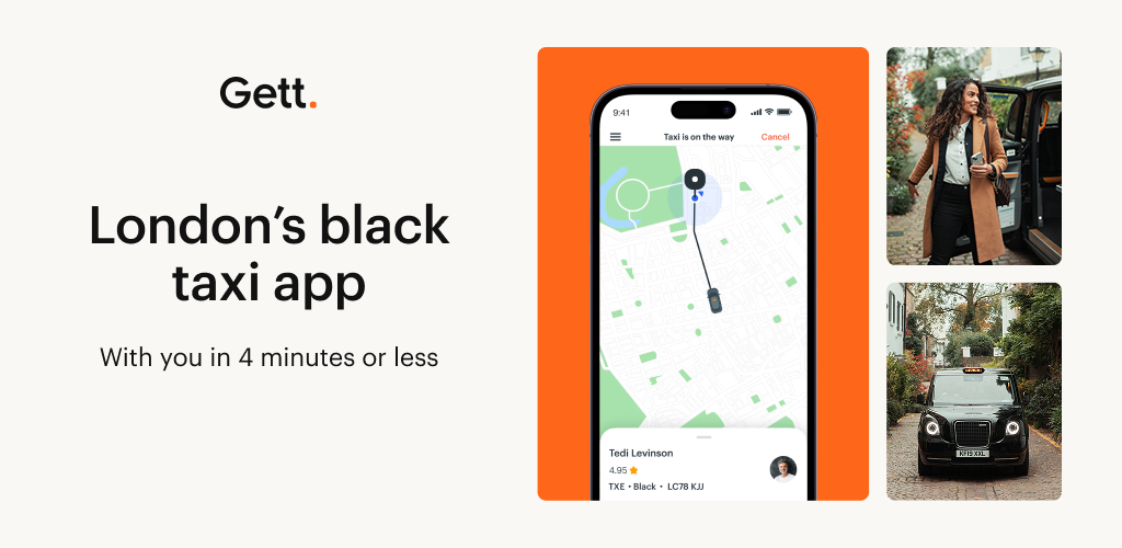 صورة Gett - London’s black taxi app