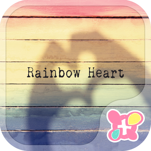 icon&wallpaper-Rainbow Heart-