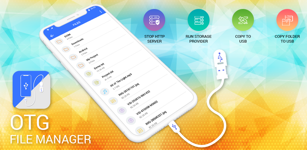 صورة USB OTG Explorer: USB نقل الملفات