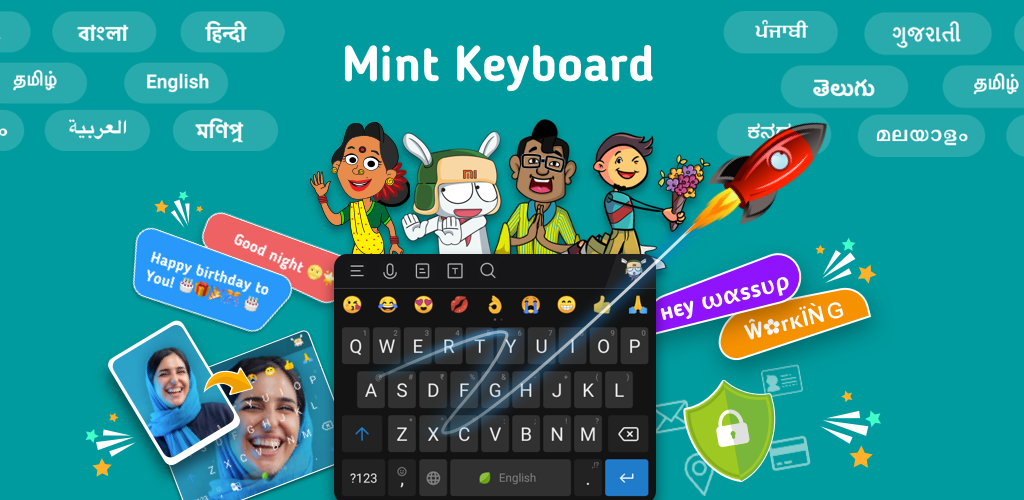 صورة Mint Keyboard:Fonts,Emojis