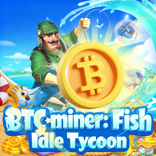 BTC miner: Fish Idle Tycoon