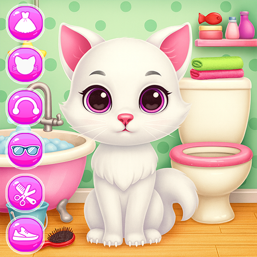 Cute Kitty Caring and Dressup
