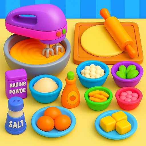 Toy Set Kitchen Cooking Games