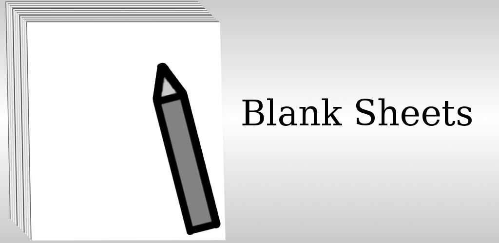 صورة Blank Sheets
