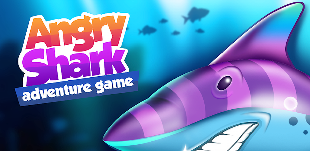 صورة سمك القرش الغاضب لعبة مغامرة