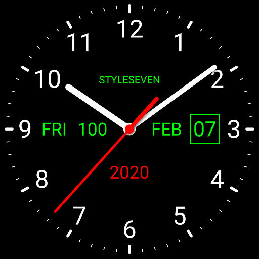 Analog Clock Live Wallpaper-7