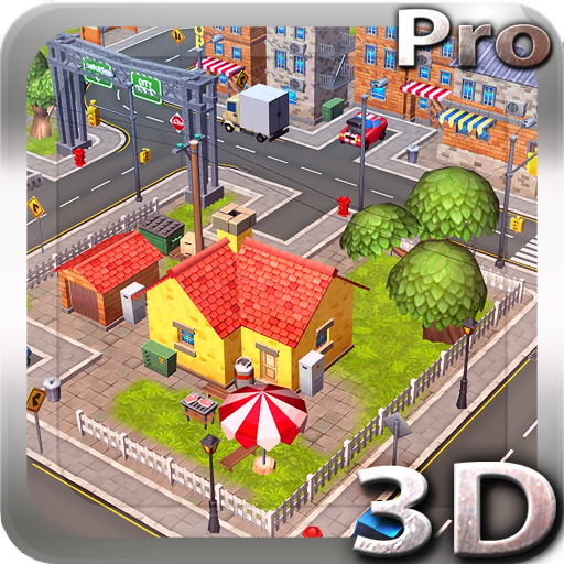Cartoon City 3D live wallpaper