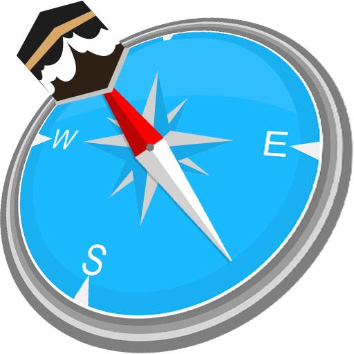 القبلة ربط البحث عن اتجاه