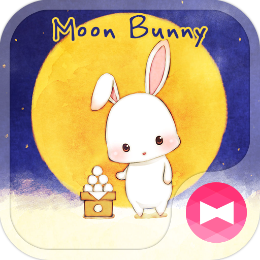 خلفيات وأيقونات　Moon Bunny