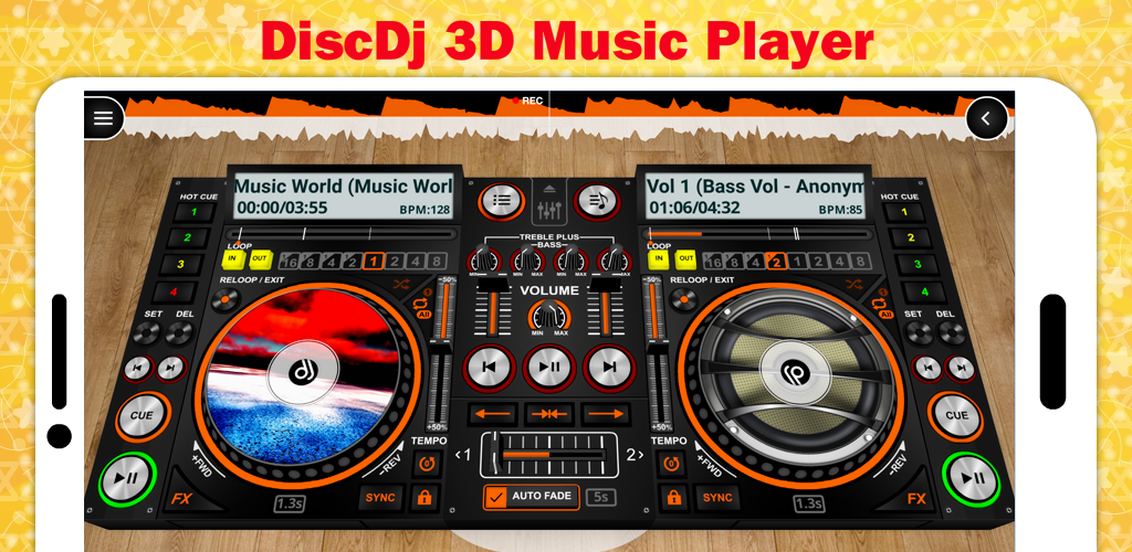 صورة DiscDj 3D Music Player - 3D Dj