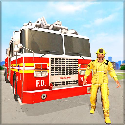 Fire Truck Games Simulator